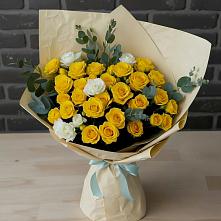 Букет цветов из:  Розы в Белой Холунице