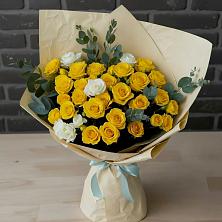 Букет цветов из:  Розы в Белой Холунице