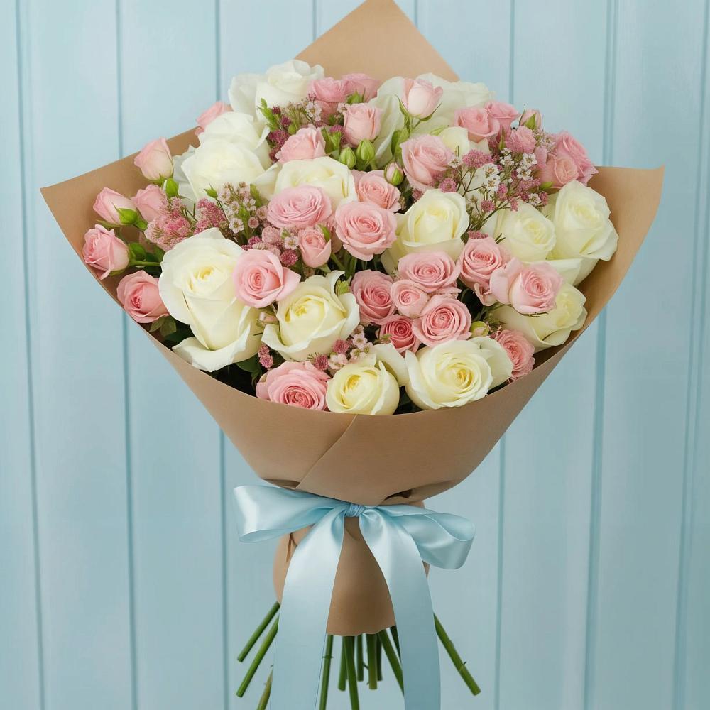 Букет цветов из: Розы в Белой Холунице