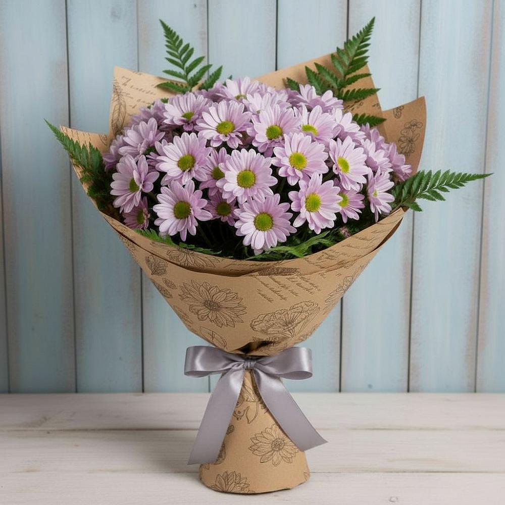 Букет цветов из: Хризантемы в Белой Холунице