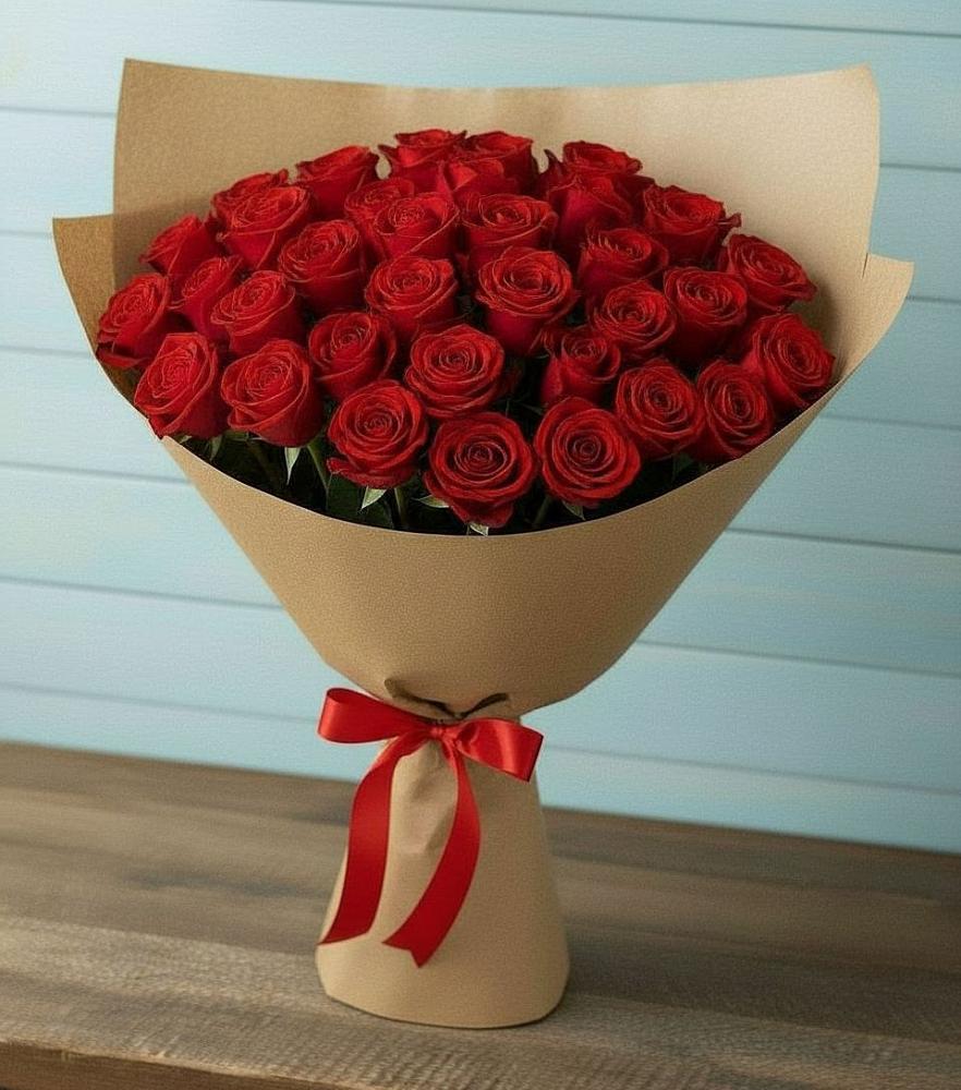 Букет Красные розы Милано в Белой Холунице