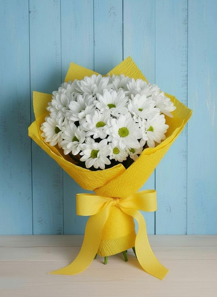 Букет цветов из: Хризантемы в Белой Холунице