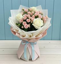 Букет цветов из:  Розы в Белой Холунице