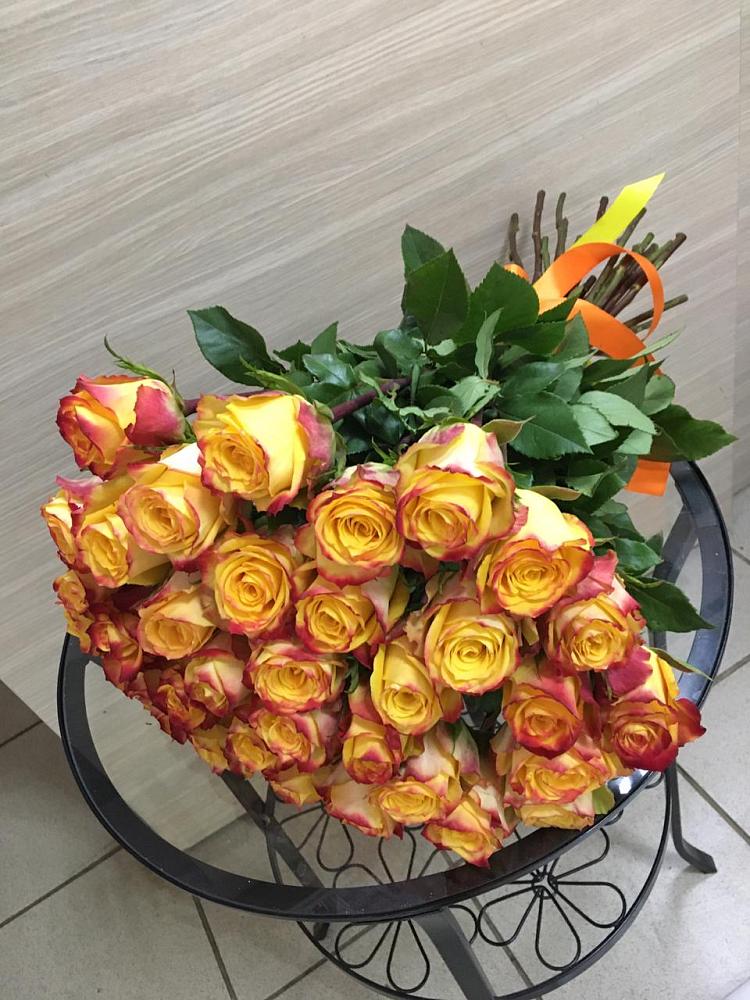 Букет Желтые розы в Белой Холунице