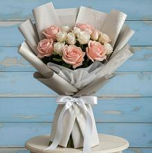 Букет цветов из:  Розы в Белой Холунице