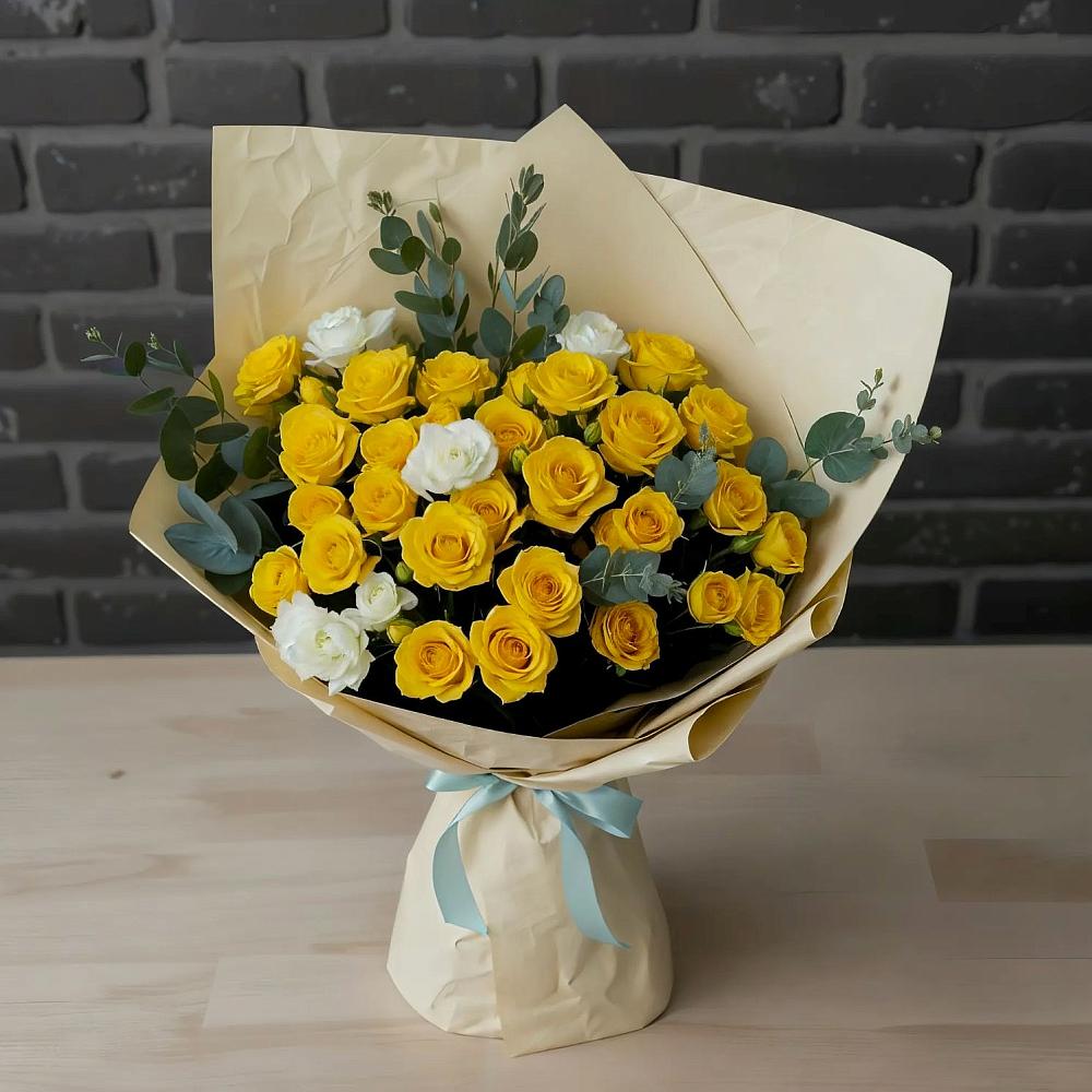 Букет цветов из: Розы в Белой Холунице