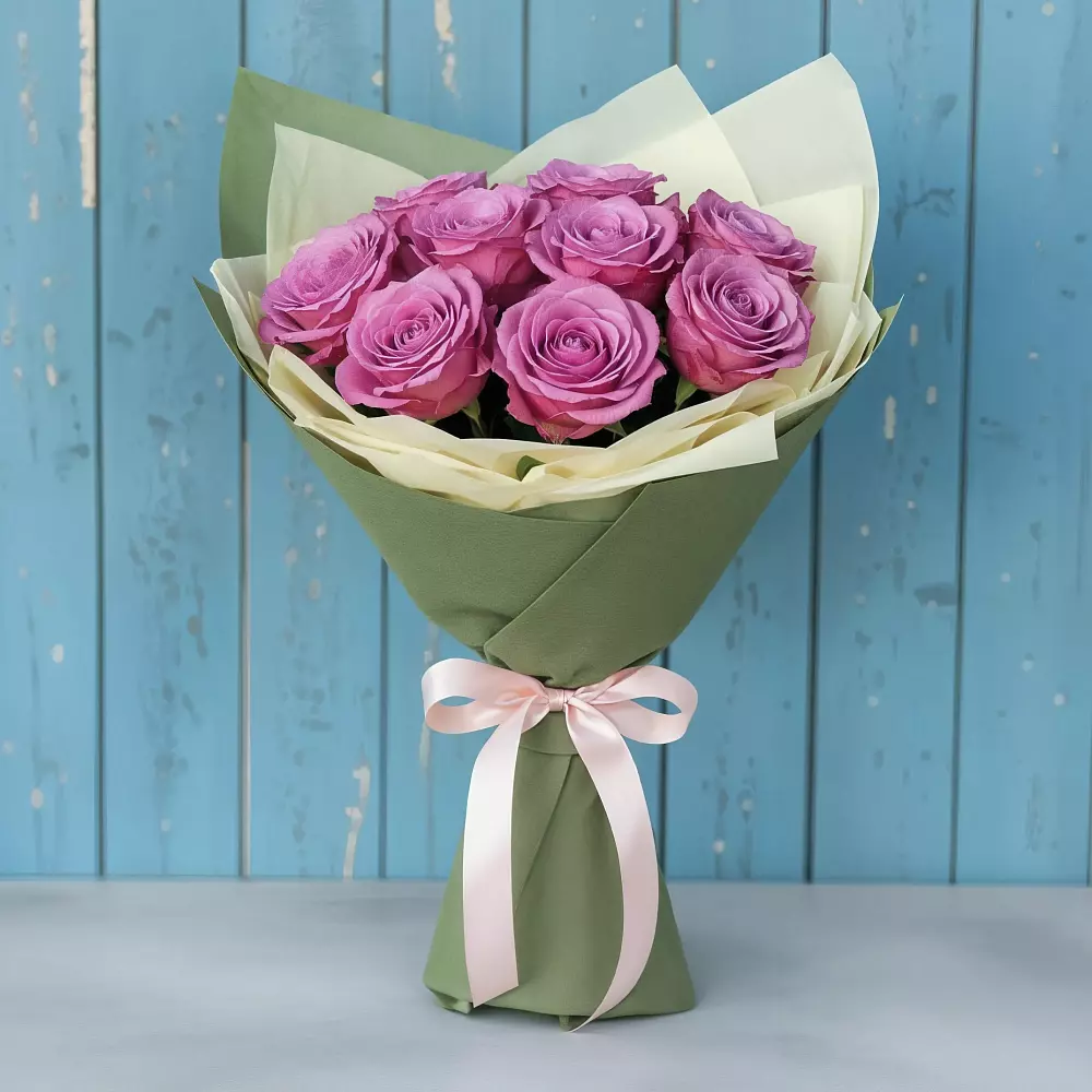 Букет Розы Фёрст Леди в Белой Холунице