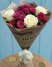 Букет цветов из:  Розы в Белой Холунице