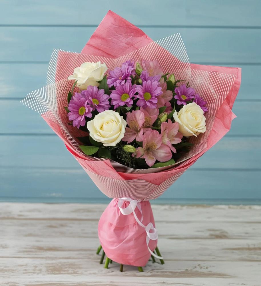 Букет цветов из: Герберы в Белой Холунице