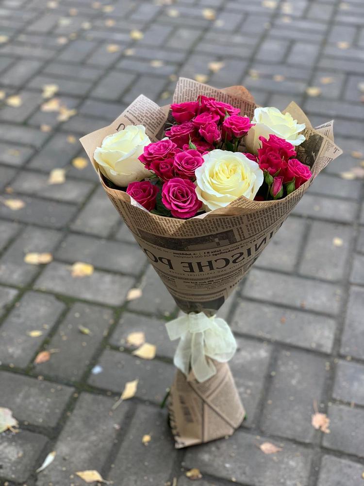 Букет цветов из: Розы в Белой Холунице