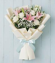 Букет цветов из:  Лилии в Белой Холунице