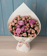 Букет цветов из:  Розы #REPLACE_PRED# Белой Холунице